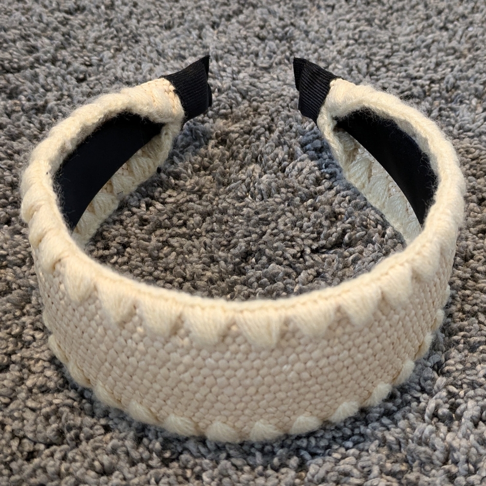 Elegant Cream Headband